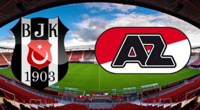 Beşiktaş&#039;ın konuğu AZ Alkmaar