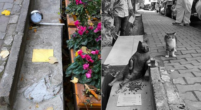 Çalınan kedi Tombili heykeli bulundu