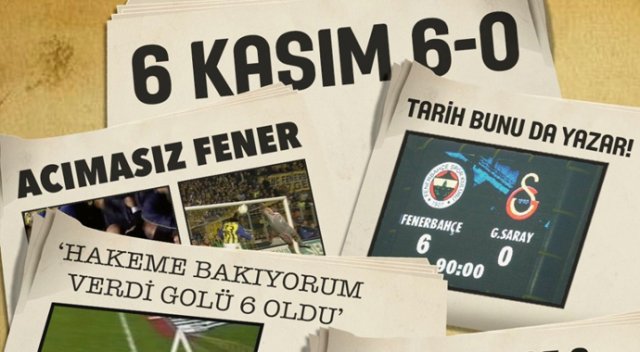 Fenerbahçe’den 6-0 paylaşımları