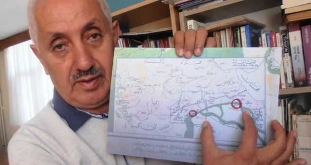 Halep ve Musul&#039;u Türkiye&#039;nin parçası gösteren Misakı Milli haritası bulundu