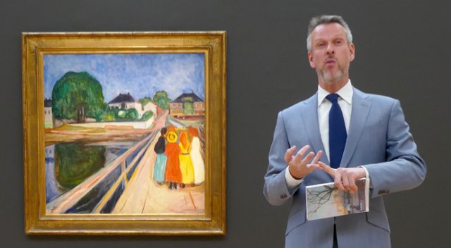 Ressam Munch’un  ‘Köprüdeki Kızlar’ı  müzayedeye çıkıyor