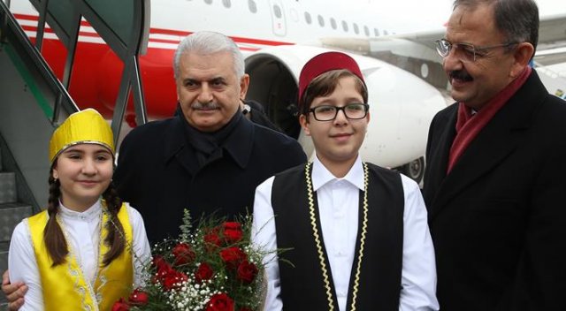 Başbakan Binali Yıldırım, Kayseri&#039;ye geldi