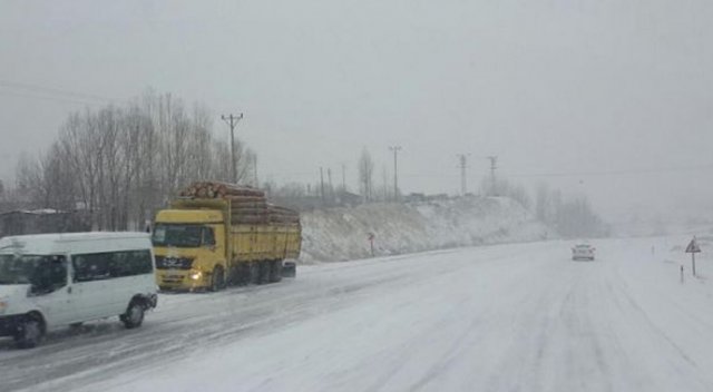 Bingöl’de kar nedeniyle 278 köy ulaşıma kapandı