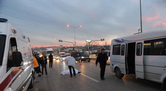 Bursa&#039;da trafik kazası: 1 ölü