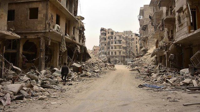 Doğu Halep&#039;te ölen sivil sayısı 845&#039;e yükseldi