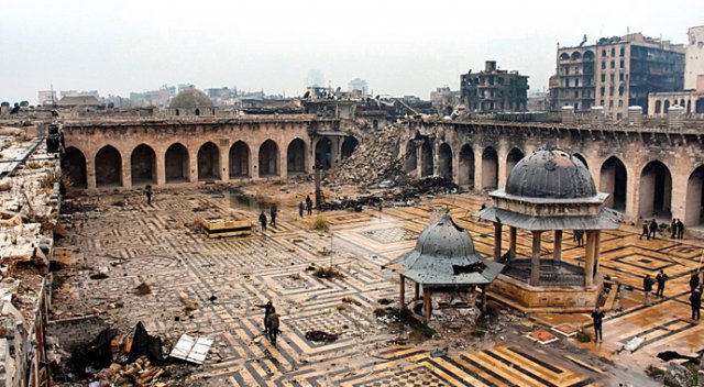 Emevi Camii’nin gözyaşları