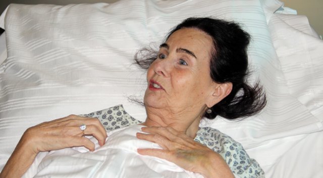 Fatma Girik, yeniden hastanelik oldu