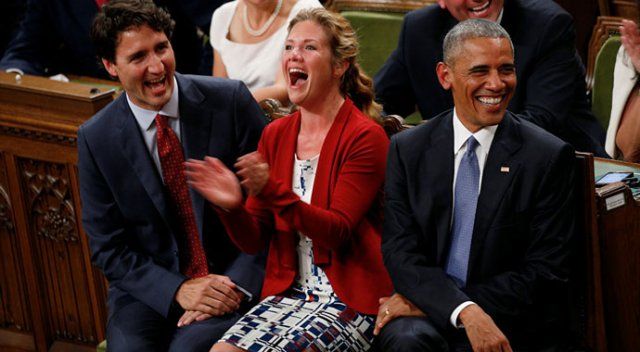 Obama&#039;nın esprileri Trudeau&#039;yu bıktırdı