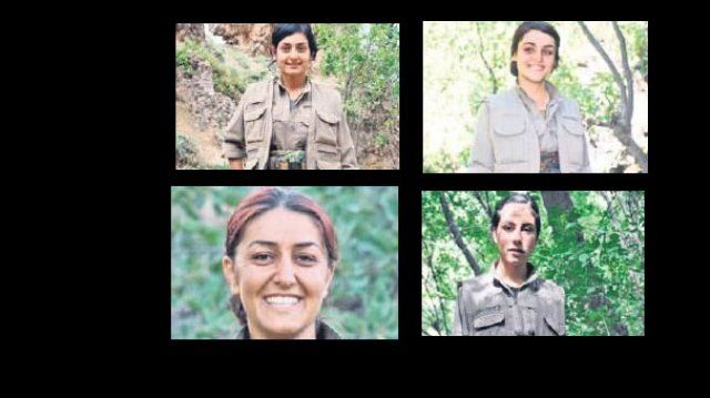 Öldürülen 4 PKK&#039;lı kadın bakın kim çıktı!