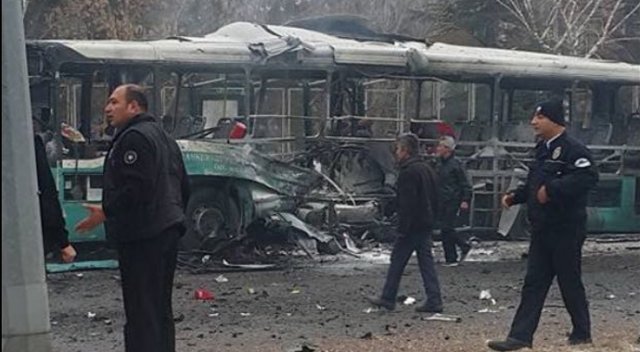 Kayseri&#039;de bombalı araçla terör saldırısı: 14 şehit, 55 yaralı (Kayseri patlama | Şehit, yaralı sayısı)