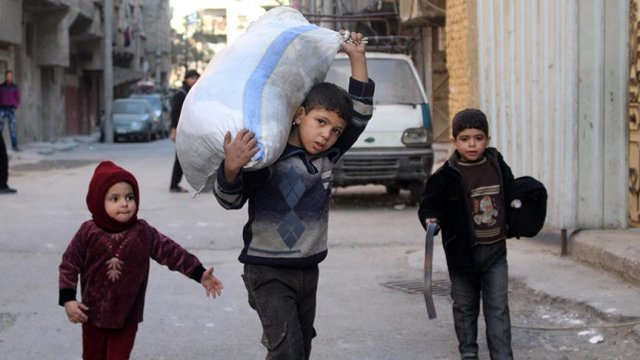 Suriyeli çocukların hayalle gerçek arasındaki yaşamı