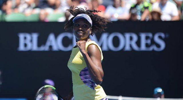 Avustralya Açık&#039;ta ilk yarı finalist Venus Williams