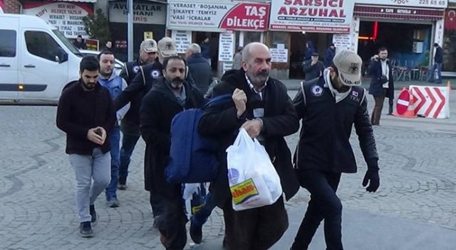 Gözaltına alınan HDP&#039;liler adliyeye sevk edildi