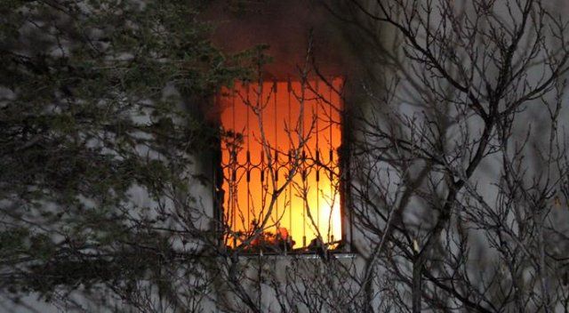 Konya’da yangın