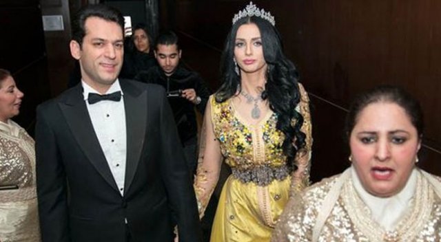 Murat Yıldırım ve İmane El-Bani çifti Fas&#039;ta ikinci düğünü yaptı