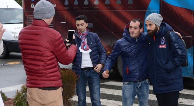 Trabzonspor kafilesi İstanbul&#039;a geldi