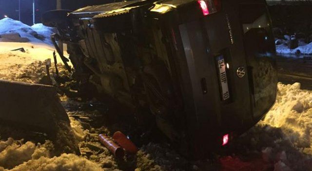 Üsküdar&#039;da trafik kazası: 2 yaralı