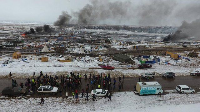 Kuzey Dakota Petrol Boru Hattı protestosuna müdahale