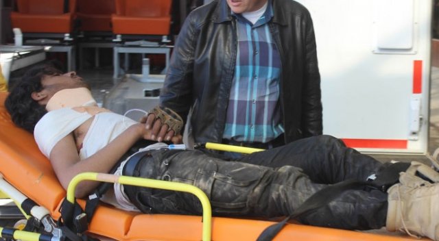Suriye’de yaralanan 10 ÖSO askeri Kilis’e getirildi