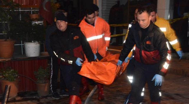 Zonguldak&#039;ta yangın: 1 ölü