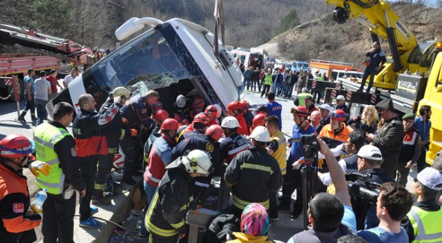 Bursa&#039;daki kazada ölenlerin kimlikleri belli oldu
