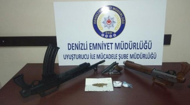 Denizli&#039;deki uyuşturucu operasyonunda 5 kişi tutuklandı