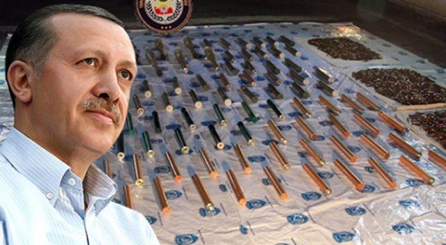 Erdoğan&#039;ın ziyareti öncesinde Sur&#039;da silah ve mühimmat bulundu
