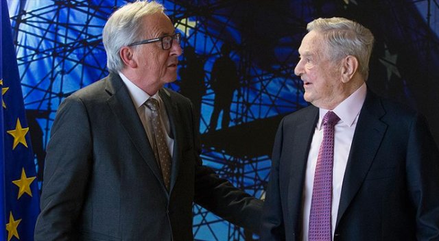 AB Komisyonu Başkanı Juncker, Soros ile görüştü