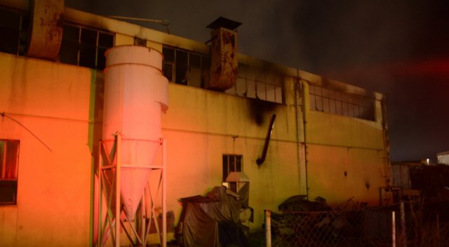 Eskişehir’de fabrika yangını
