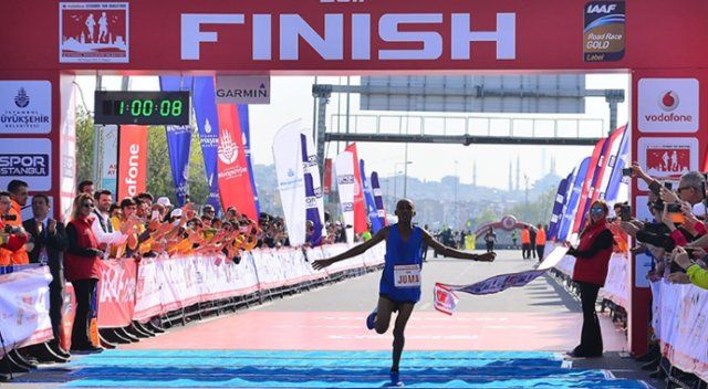 İstanbul Yarı Maratonu sona erdi