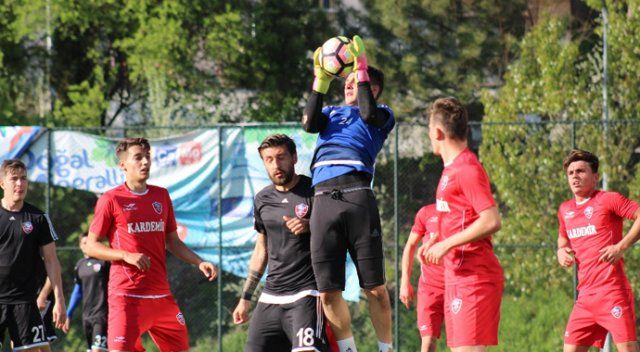 Karabükspor’dan 7 gollü hazırlık maçı