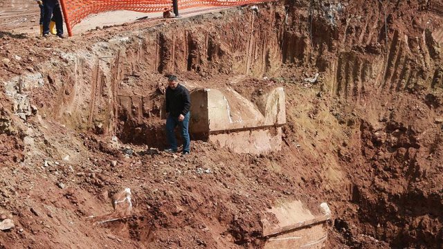 Kocaeli&#039;de Roma dönemine ait lahit mezarlar bulundu