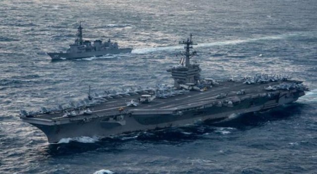 Kuzey Kore: ABD’nin uçak gemisini vurmaya hazırız