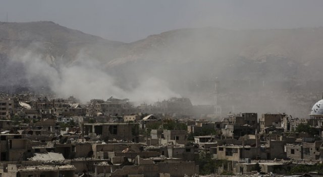 Şam&#039;da Esed güçleri ile muhalifler arasında çatışmalar