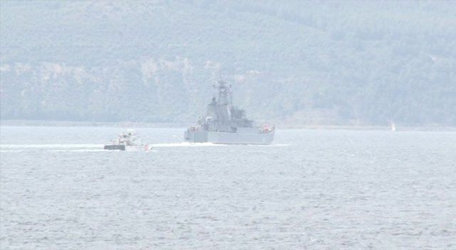 TSK: Rus askeri gemisinin mürettebatının tamamı kurtarıldı