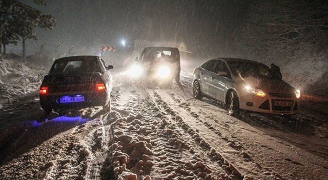 Türkiye&#039;de şaşırtan kar yağışı!