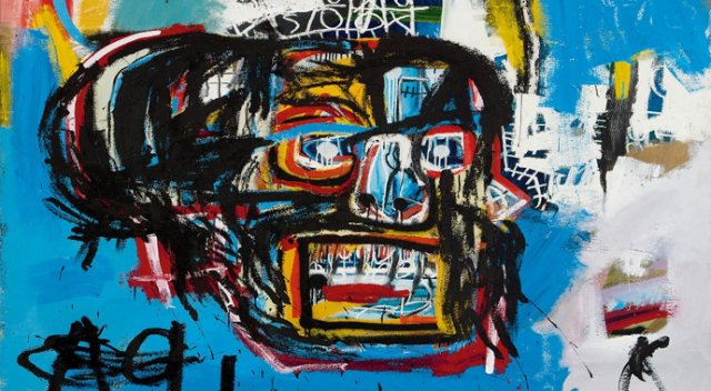 ABD’li ressam Basquiat’ın tablosu rekor fiyata satıldı