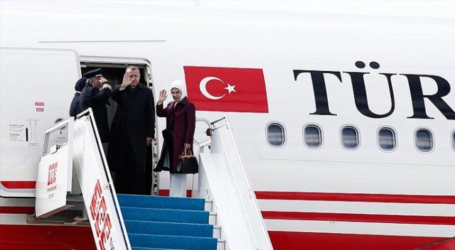 Cumhurbaşkanı Erdoğan ABD&#039;ye hareket etti