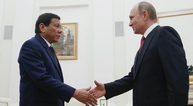 Duterte&#039;den Putin&#039;e: Buraya sizden yardım istemeye geldim