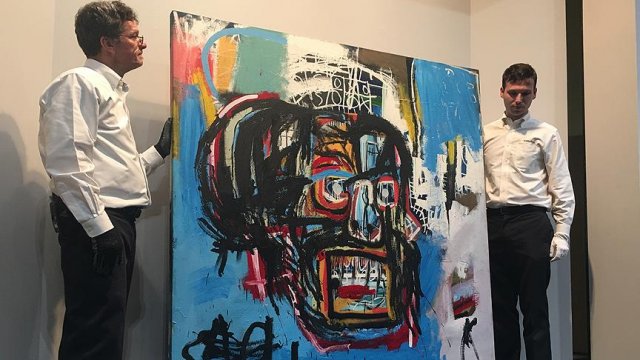 Ressam Basquiat&#039;ın müzayede rekoru: 110,5 milyon dolar