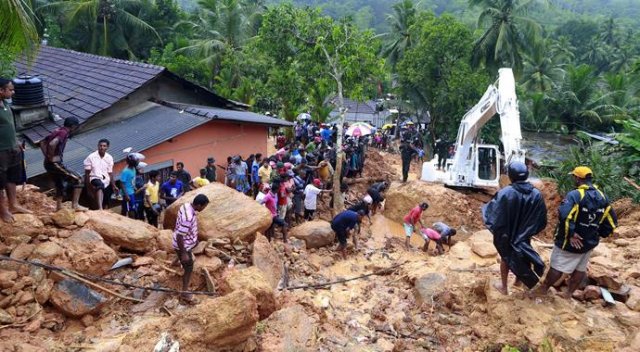 Sri Lanka&#039;da sel ve toprak kayması: 91 ölü