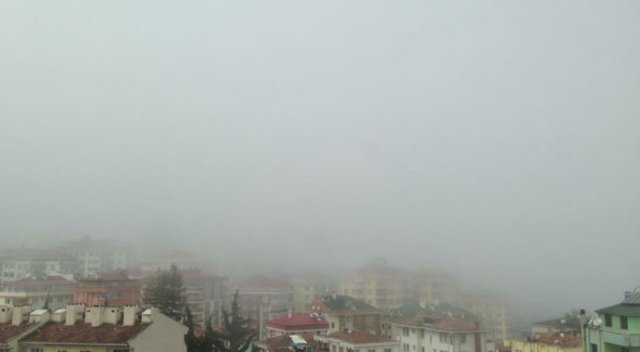 Trabzon&#039;da hava ulaşımına sis engeli