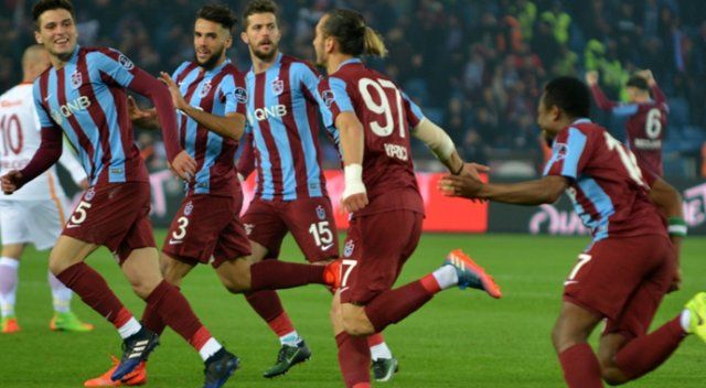 Trabzonspor evinde en son Galatasaray’ı yendi