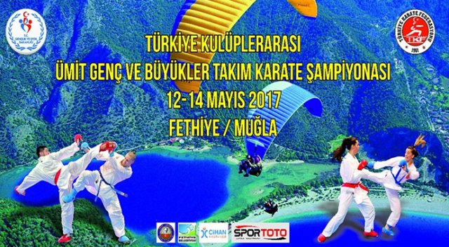 Türkiye Kulüpler Karate Şampiyonası, Fethiye&#039;de yapılacak
