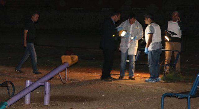 Uyuşturucu bağımlıları çocuk parkında EYP patlattı