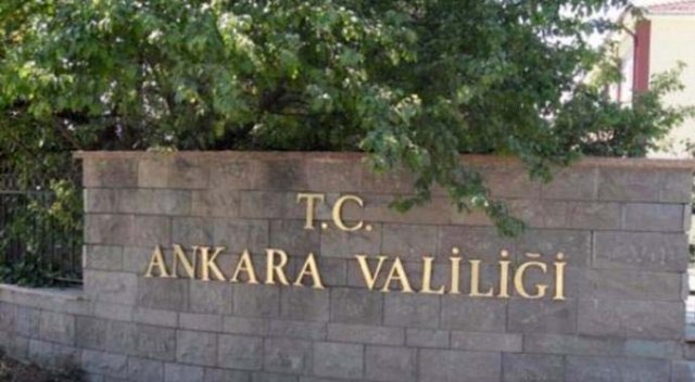 Ankara Valiliği&#039;nden kritik uyarı