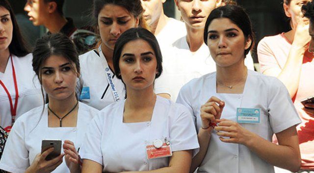 Bitlis şehidine hastanede son veda