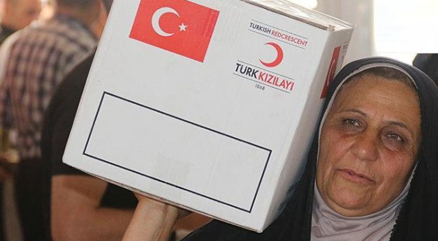 Türk Kızılayı&#039;ndan Kerkük&#039;te gıda yardımı