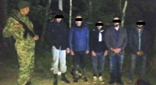 Ukrayna üzerinden AB&#039;ye girmek isteyen 5 Türk yakalandı