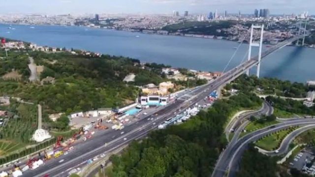 15 Temmuz Şehitler Köprüsü trafiğe kapatıldı